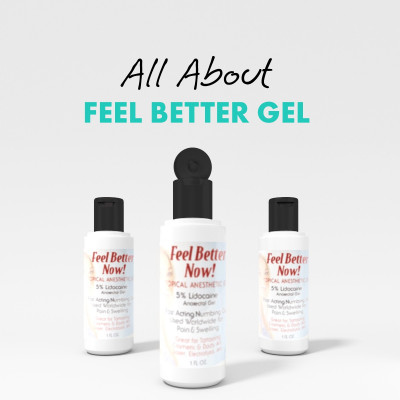 ALL ABOUT FEEL BETTER NUMBING GEL FOR PMU, MICROBLADING AND TATTOOING PROCEDURES
